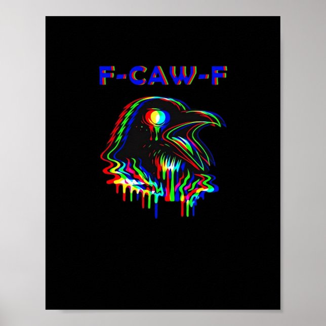 Póster F-Caw-F Halloween Music Party Essential (Frente)