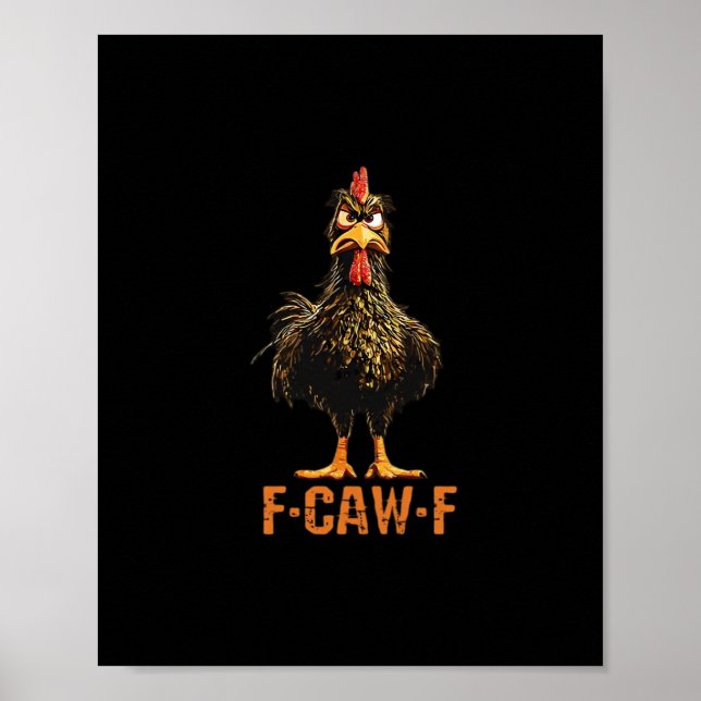 Póster F-Caw-F Simple Clean (Frente)