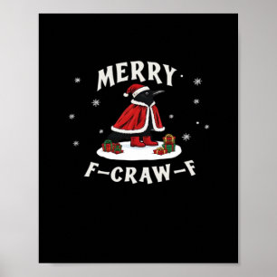 Póster F-Craw-F Cuervo Navidad F-Caw-F Cuervo Navidad Cl
