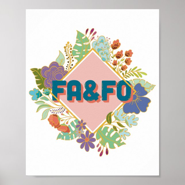 Póster FA&FO - Averigua y descubre (Frente)