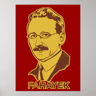 Póster FA Hayek Poster