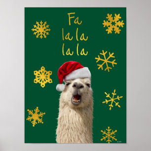 Póster Fa La Llama