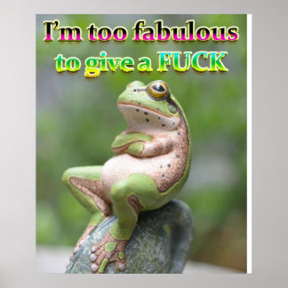 PÓSTER FAB FROG FREDDIE