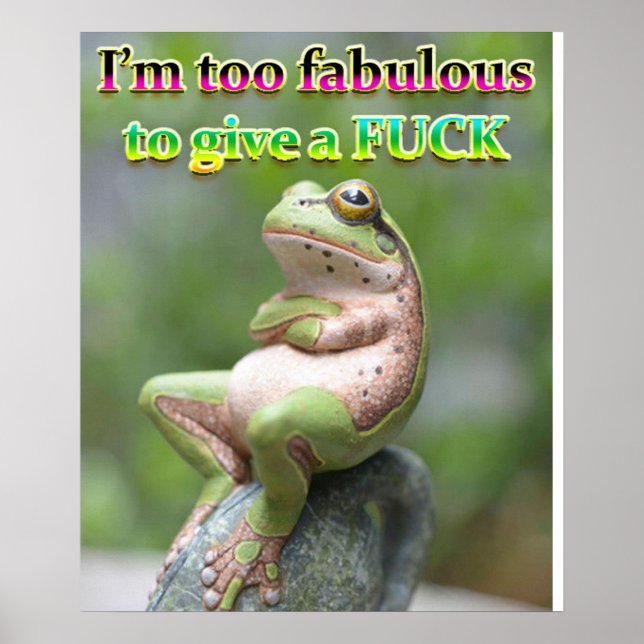 PÓSTER FAB FROG FREDDIE (Frente)