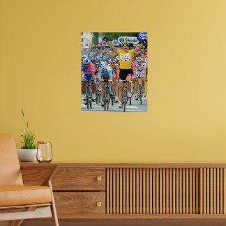 Póster Fabian Cancellara Héroe Temprano Etapa 3 Tour de F