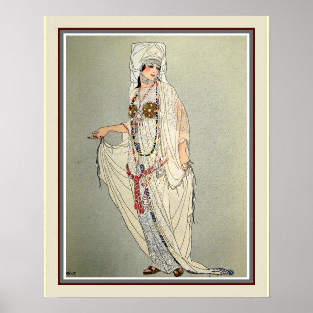 Póster Fabius 1914 Deco francés temprano (Frente)