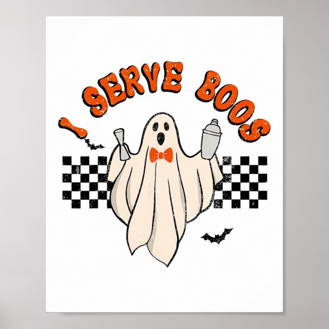 Póster Fabooloso mezclador de Halloween Rtender Ghost I S (Frente)
