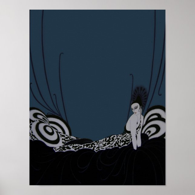 Póster Fábrica de la moda ~ Deco francés vintage (Frente)