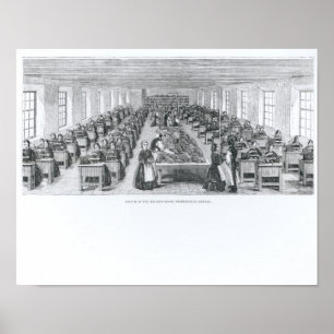 Póster Fábrica de zapato