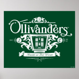 Póster Fabricantes OLIVANDERS™ de varas finas