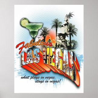 Póster fabulosas vegas