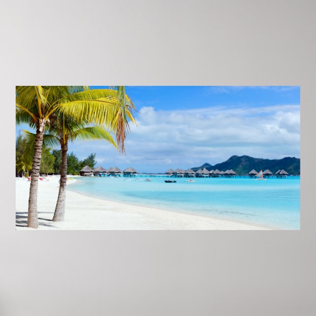 Póster Fabuloso litoral tropical (Frente)