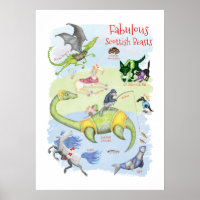 Fabuloso poster de habitación para niños de Bestia