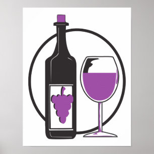 Póster Fabulosos Vinos Rojos
