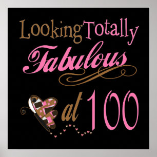 Póster Fabulous at 100 Years Old