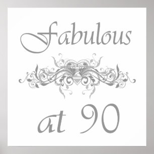 Póster Fabulous At 90 Years Old