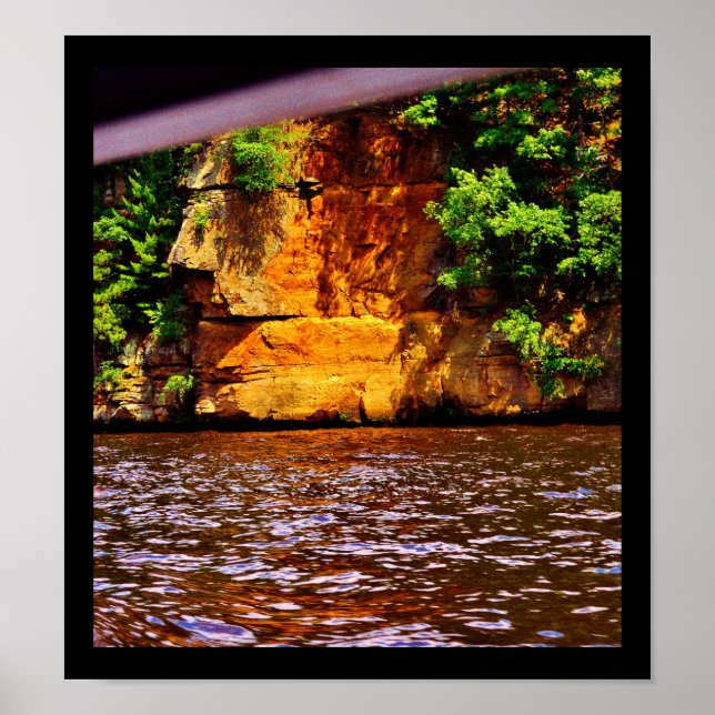 Póster Face in the Rocks (Frente)