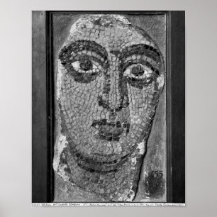Póster Face of a lady from the Church of St-Ambrosius