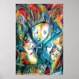 Póster Faces