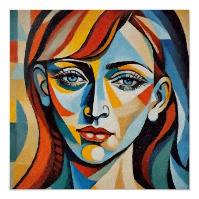 Póster Facettes chromatiques (Anverso)