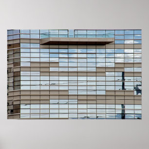 Póster Fachada de edificio abstracto - Las Vegas