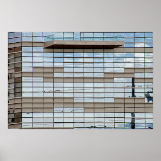 Póster Fachada de edificio abstracto - Las Vegas
