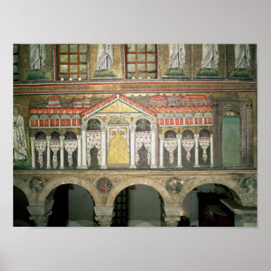 Póster Fachada del Palacio de Teodorico, 527-99