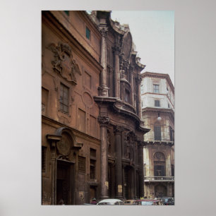 Póster Fachadas de la iglesia