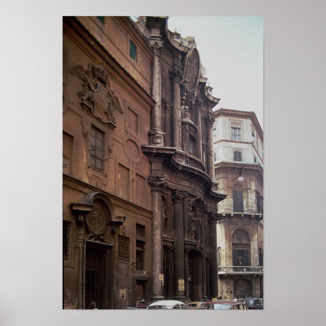 Póster Fachadas de la iglesia (Frente)