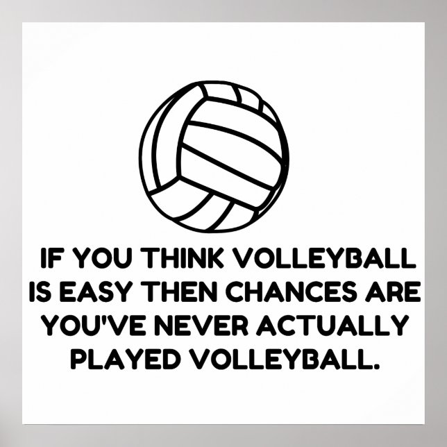PÓSTER FÁCIL VOLEIBOL (Frente)