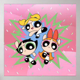 Póster Factor de potencia de los Chicas Powerpuff