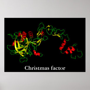 Póster Factor del navidad