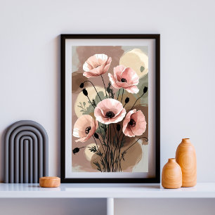 Póster Faded Garden Whispers