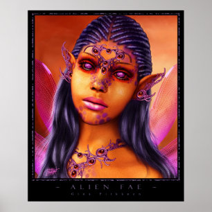 Póster Fae extranjero