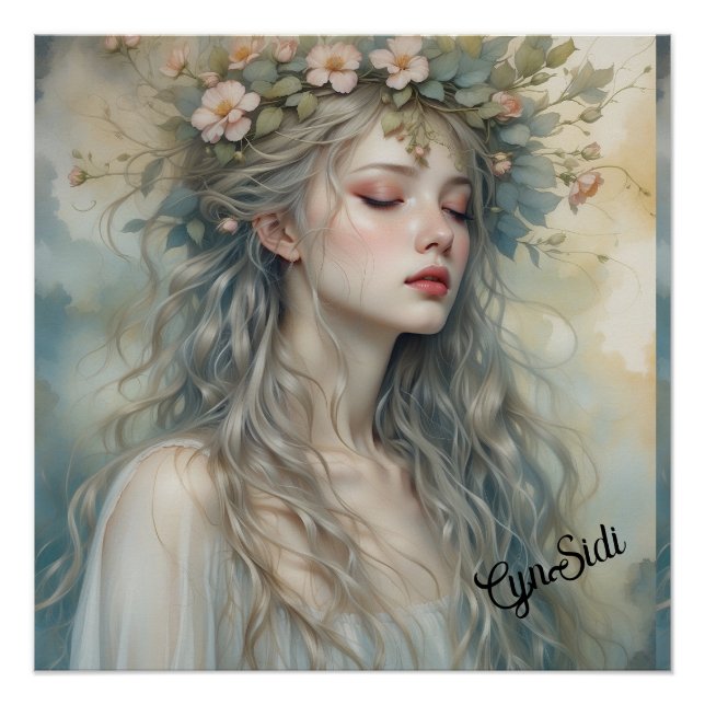 Póster "Fae in Sunrise" (Anverso)