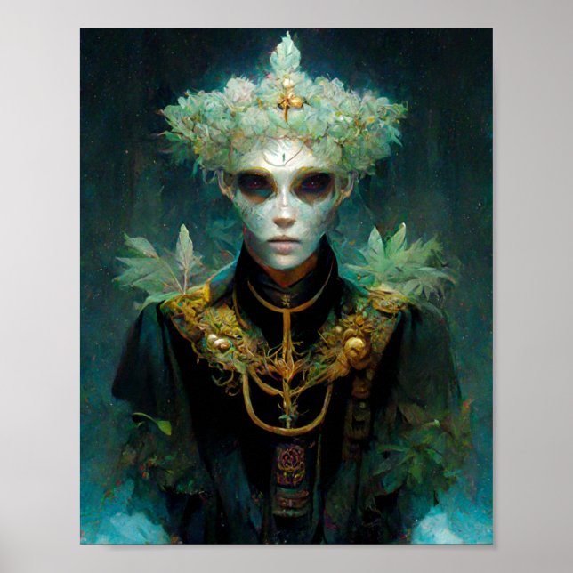Póster Fae Prince Fantasy Art Poster (Frente)