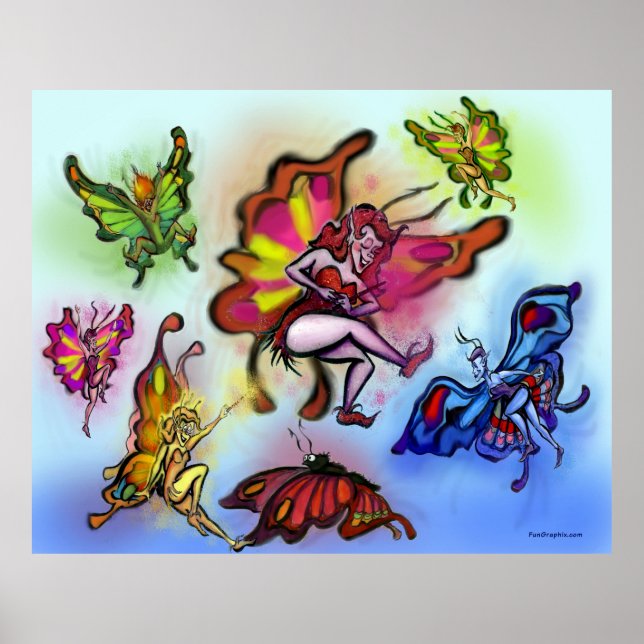 Póster Faeries (Frente)