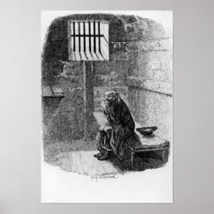 Póster Fagín en la celda condenada
