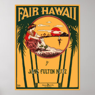 Póster Fair Hawaii
