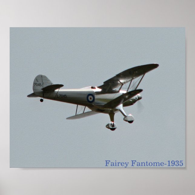 Póster Fairey Fantome Scale RC Model (Frente)