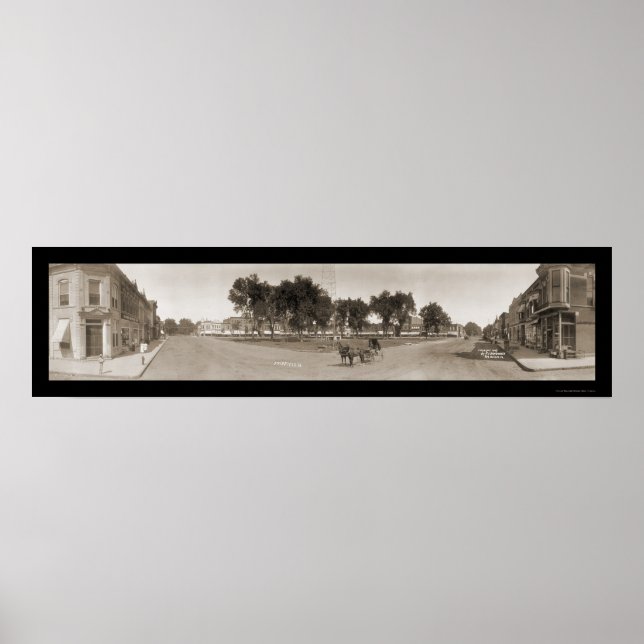 Póster Fairfield, IA Photo 1907 (Frente)