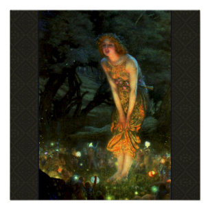 Póster Fairy Circle Fairies Jueves Medianoche