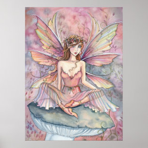 Póster Fairy Poster Print by Molly Harrison