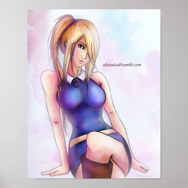 Póster Fairy Tail Lucy Heartfilia poster (Frente)