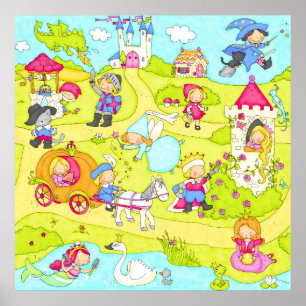 Póster Fairy tale scene