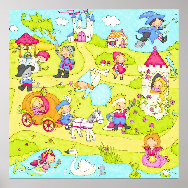 Póster Fairy tale scene (Frente)