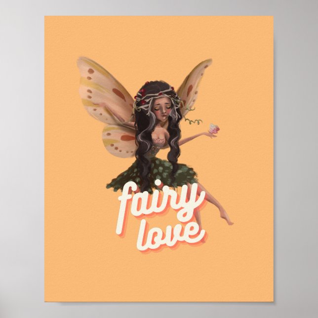 Póster Fairy Wall Art Poster (Frente)