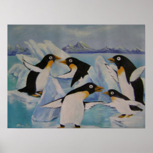 Póster fairyland del penquin