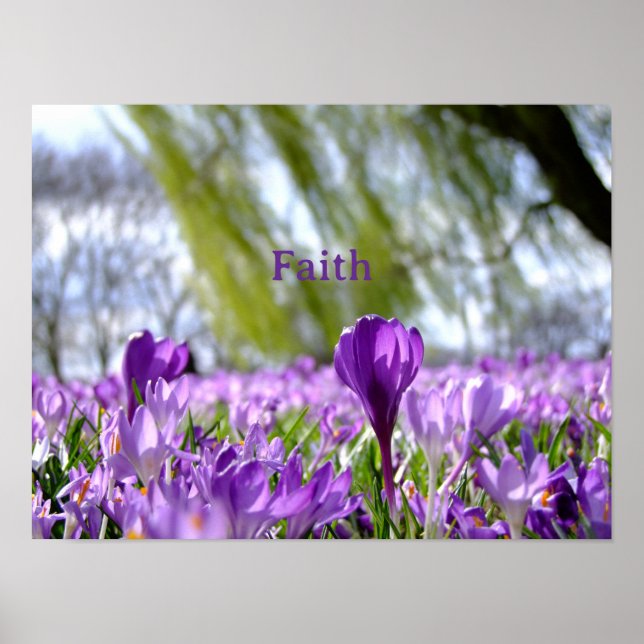 Póster Faith  (Frente)