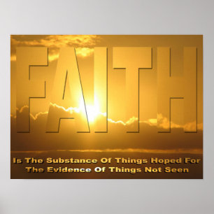 Póster Faith